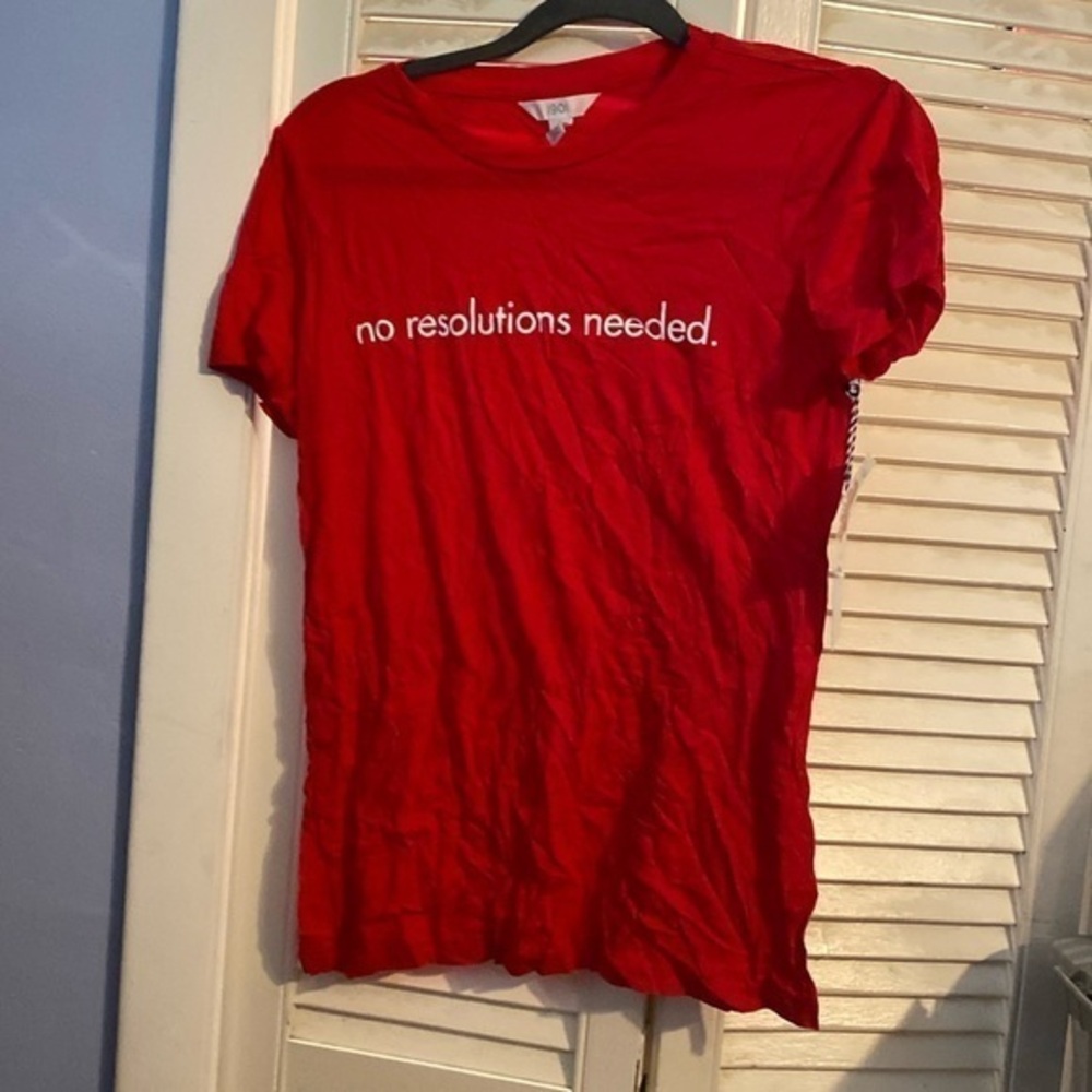 1901 t shirt no resolutions needed